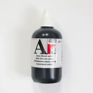 Ara Acrylic 250ml Ivory Black Extra - Little Painter Art | Exploring the Endless Possibilities of Art Discount