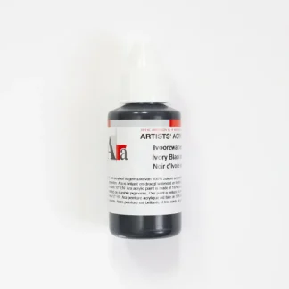 Ara Acrylic 100ml Ivory Black Extra - Little Painter Art | Exploring the Endless Possibilities of Art Cheap