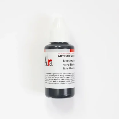 Ara Acrylic 100ml Ivory Black Extra - Little Painter Art | Exploring the Endless Possibilities of Art Cheap