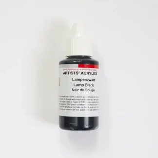 Ara Acrylic 100ml Lamp Black - Little Painter Art | Exploring the Endless Possibilities of Art New