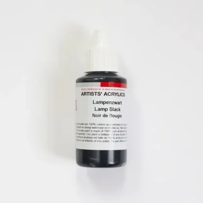 Ara Acrylic 100ml Lamp Black - Little Painter Art | Exploring the Endless Possibilities of Art New
