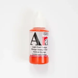 Ara Acrylic 100ml Light Red Orange - Little Painter Art | Exploring the Endless Possibilities of Art Clearance