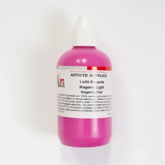 Ara Acrylic 250ml Magenta Light - Little Painter Art | Exploring the Endless Possibilities of Art New