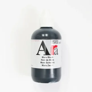 Ara Acrylic 250ml Mars Black - Little Painter Art | Exploring the Endless Possibilities of Art Discount