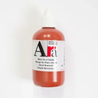Ara Acrylic 250ml Mars Red Oxide - Little Painter Art | Exploring the Endless Possibilities of Art Clearance