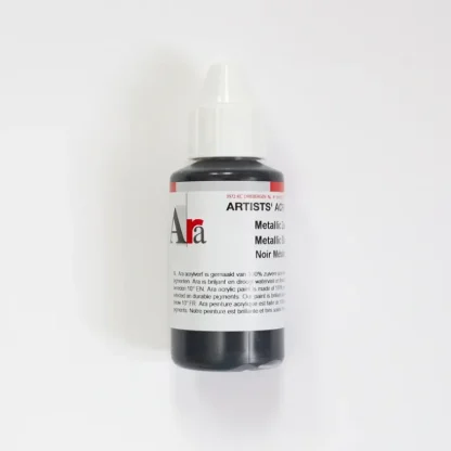 Ara Acrylic 100ml Metallic Black - Little Painter Art | Exploring the Endless Possibilities of Art Cheap