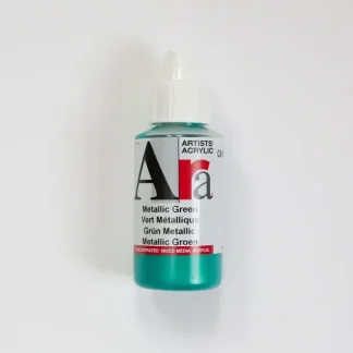 Ara Acrylic 100ml Metallic Green - Little Painter Art | Exploring the Endless Possibilities of Art Clearance