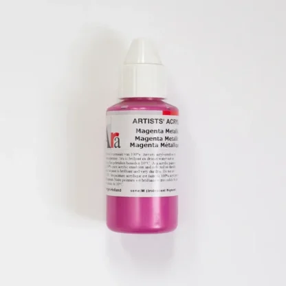 Ara Acrylic 100ml Metallic Magenta - Little Painter Art | Exploring the Endless Possibilities of Art Shop