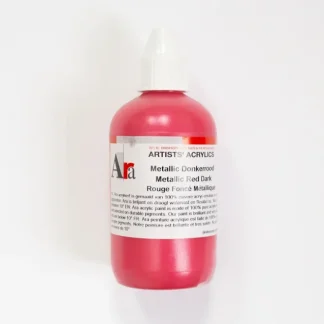 Ara Acrylic 250ml Metallic Red Dark - Little Painter Art | Exploring the Endless Possibilities of Art Best
