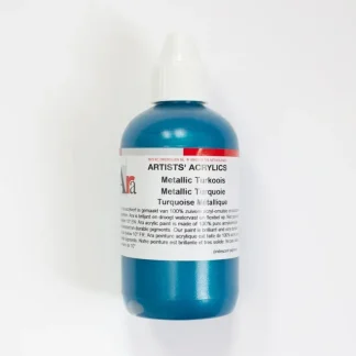 Ara Acrylic 250ml Metallic Turquoise - Little Painter Art | Exploring the Endless Possibilities of Art Best Sale