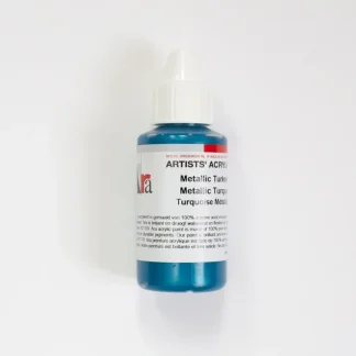 Ara Acrylic 100ml Metallic Turquoise - Little Painter Art | Exploring the Endless Possibilities of Art Discount