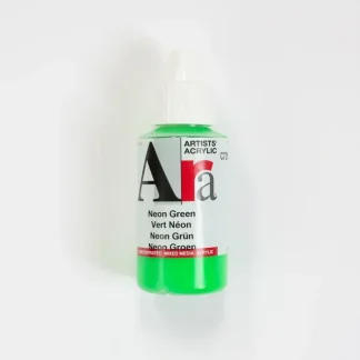 Ara Acrylic 100ml Neon Green - Little Painter Art | Exploring the Endless Possibilities of Art Flash Sale