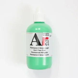 Ara Acrylic 250ml Permanent Green Light - Little Painter Art | Exploring the Endless Possibilities of Art Discount