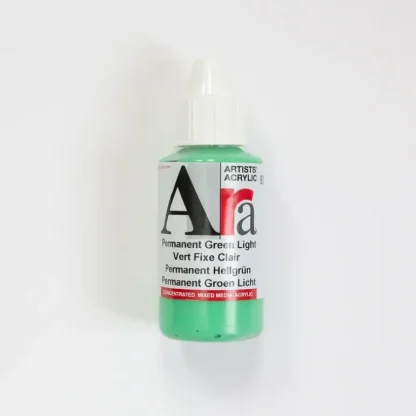 Ara Acrylic 100ml Permanent Green Light - Little Painter Art | Exploring the Endless Possibilities of Art Store