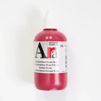 Ara Acrylic 250ml Quinacridone Rose Deep - Little Painter Art | Exploring the Endless Possibilities of Art Cheap