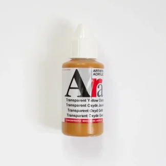 Ara Acrylic 100ml Transparent Oxide Yellow - Little Painter Art | Exploring the Endless Possibilities of Art Discount