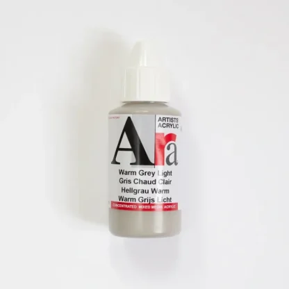 Ara Acrylic 100ml Warm Grey Light - Little Painter Art | Exploring the Endless Possibilities of Art Outlet
