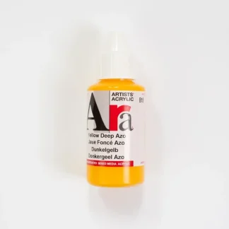 Ara Acrylic 100ml Yellow Deep Azo - Little Painter Art | Exploring the Endless Possibilities of Art Store