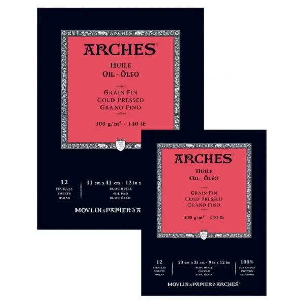Arches 100% Cotton Oil Colour Paper Pads 300gsm - Little Painter Art | Exploring the Endless Possibilities of Art Flash Sale