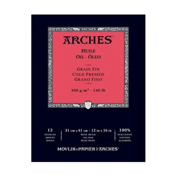 Arches Oil Paper Pad 9x12" - Little Painter Art | Exploring the Endless Possibilities of Art Store