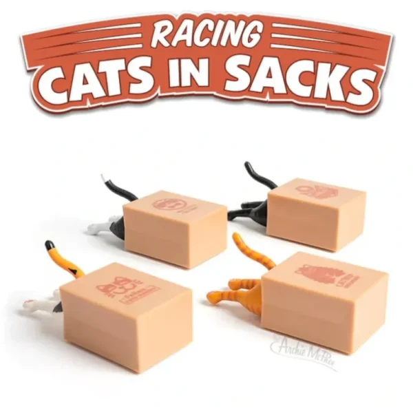 Archie McPhee Cat in a Sack Wind Up Toy - Assorted - Little Painter Art | Exploring the Endless Possibilities of Art Fashion