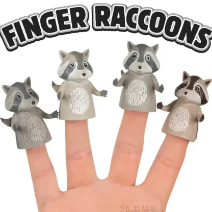 Archie McPhee Finger Raccoon, Assorted - Little Painter Art | Exploring the Endless Possibilities of Art Sale
