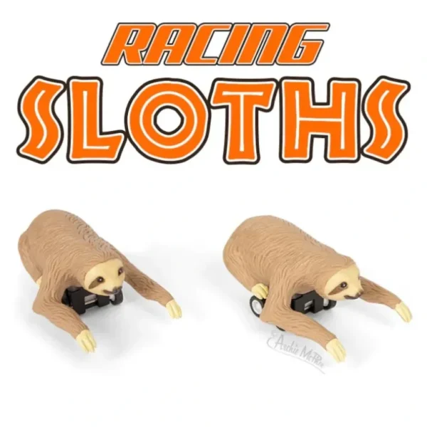 Archie McPhee Sloth Wind Up Toy, Assorted - Little Painter Art | Exploring the Endless Possibilities of Art Store