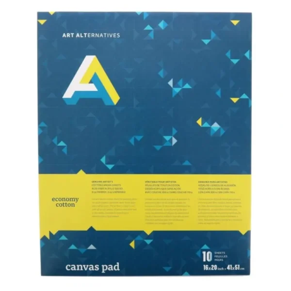 Art Alternatives Canvas Pad 9x12" 10 Sheets - Little Painter Art | Exploring the Endless Possibilities of Art Best Sale