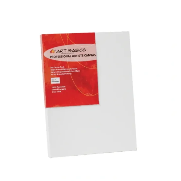 Art Basics Gallery Artist Stretched Canvas - 1.5 inch (38mm) Thick Stretchers 8Oz - Little Painter Art | Exploring the Endless Possibilities of Art Online