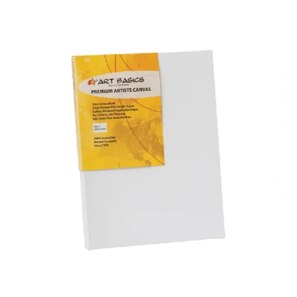 Art Basics Premium Artist Stretched Canvas - 1.5 inch (38mm) Thick Stretchers 12 Oz - Little Painter Art | Exploring the Endless Possibilities of Art Sale