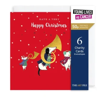 Art File Charity Christmas Cards 6pk - Frank & Friends - Little Painter Art | Exploring the Endless Possibilities of Art Hot