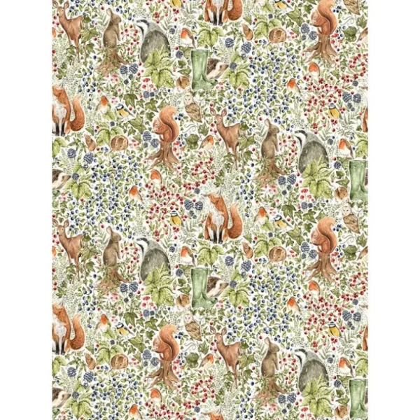 Art File Gift Wrap Roll - Countryside Animals - Little Painter Art | Exploring the Endless Possibilities of Art Online