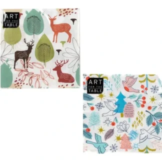 Art For The Table Holiday Lunch Napkins 16pk, Assorted - Little Painter Art | Exploring the Endless Possibilities of Art Cheap
