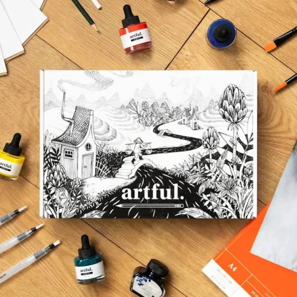 Artful: Let's Learn Ink Starter Box - Little Painter Art | Exploring the Endless Possibilities of Art New