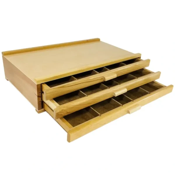 Artists Wooden Storage Cabinet - 3 Drawer - Little Painter Art | Exploring the Endless Possibilities of Art Outlet