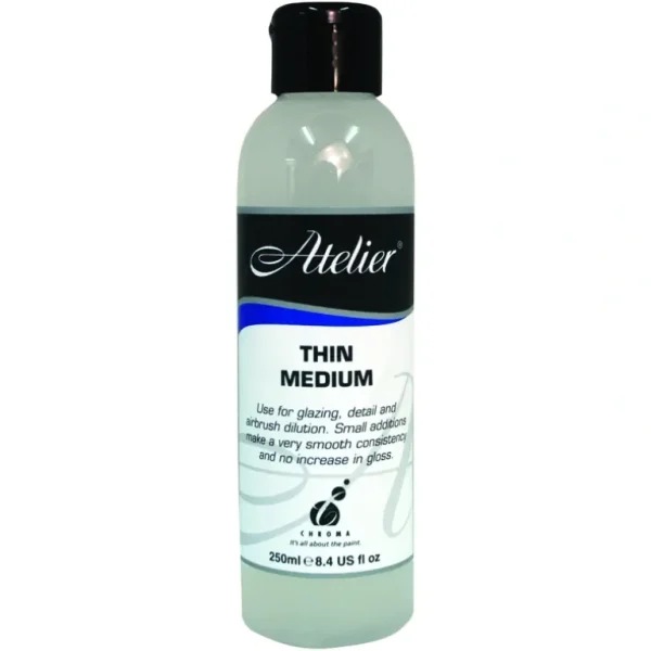 Atelier Acrylic Medium - Thin Medium - Little Painter Art | Exploring the Endless Possibilities of Art 250ml Best Sale