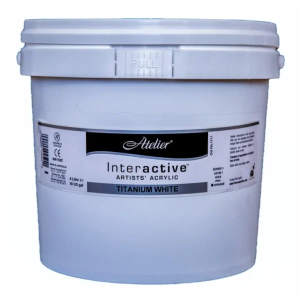 Atelier Interactive Fine Artists' Heavy Body Acrylic Paints 4Liter - Little Painter Art | Exploring the Endless Possibilities of Art Best