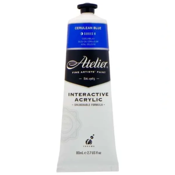Atelier Interactive Fine Artists' Heavy Body Acrylic Paints 80ml - Little Painter Art | Exploring the Endless Possibilities of Art New