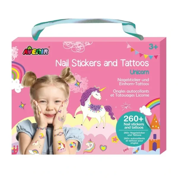Avenir Nail Stickers & Tattoos - Unicorns - Little Painter Art | Exploring the Endless Possibilities of Art Online