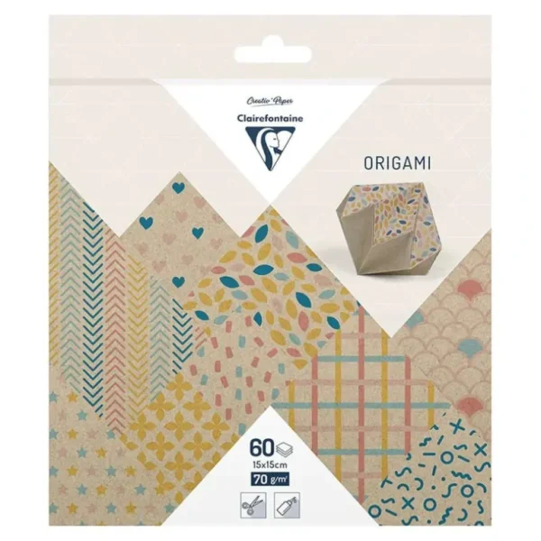 Avenue Mandarine Large Origami Paper Krafty Color 60pack - Little Painter Art | Exploring the Endless Possibilities of Art Store