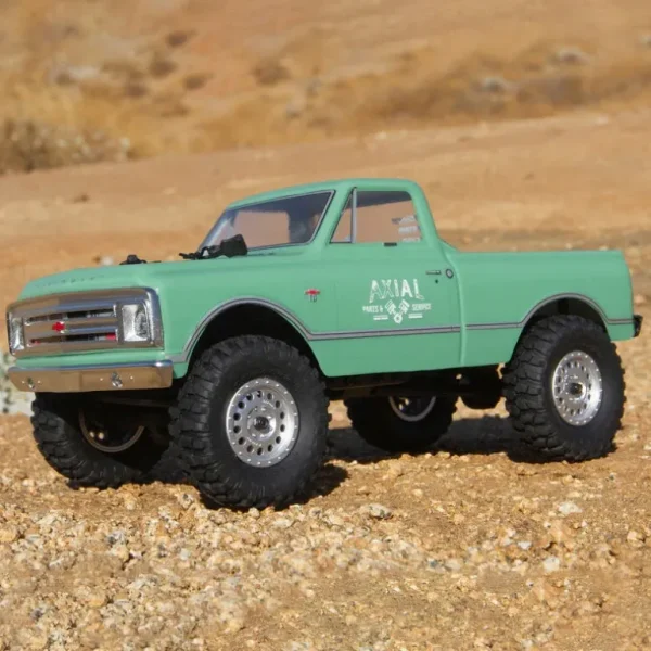 Axial 1/24 SCX24 1967 Chevrolet C10 4WD Truck Brushed RTR, Green - Little Painter Art | Exploring the Endless Possibilities of Art Flash Sale