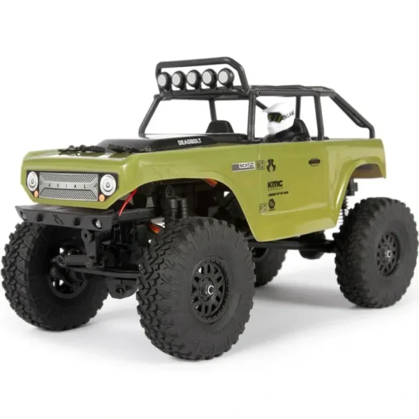 Axial 1/24 SCX24 Deadbolt 4WD Rock Crawler Brushed RTR, Green - Little Painter Art | Exploring the Endless Possibilities of Art Best