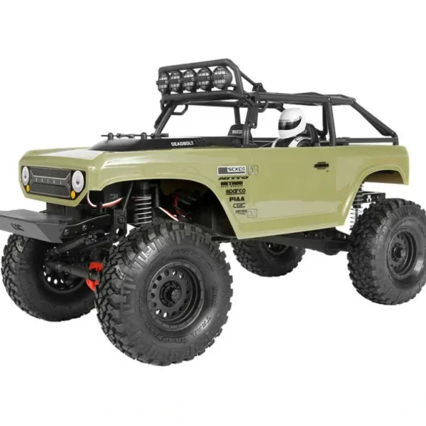 Axial 1/10 SCX10 II Deadbolt 4WD Brushed RTR - Little Painter Art | Exploring the Endless Possibilities of Art Flash Sale