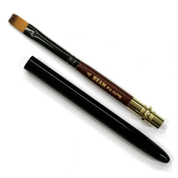 Beam Paints Basics Flat Nylon Travel Brush #4 - Little Painter Art | Exploring the Endless Possibilities of Art Flash Sale