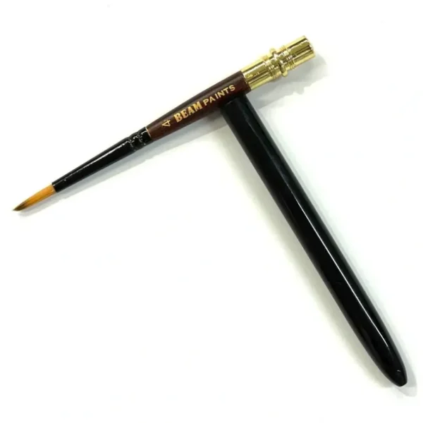 Beam Paints Basics Round Nylon Travel Brush #4 - Little Painter Art | Exploring the Endless Possibilities of Art Store