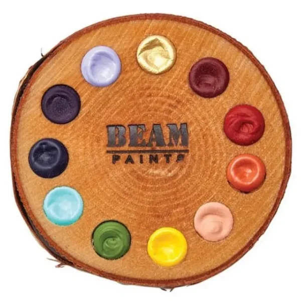 Beam Paints Spectrum 11 Watercolour Set in Birch Wood Palette - Little Painter Art | Exploring the Endless Possibilities of Art Fashion
