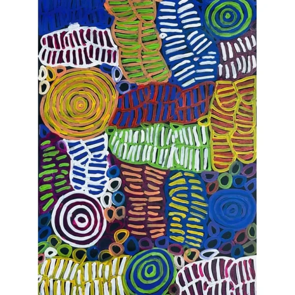 Betty Mbitjana - Aboriginal Art - Little Painter Art | Exploring the Endless Possibilities of Art Cheap