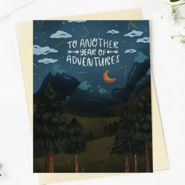 Big Moods Greeting Card - Adventures - Little Painter Art | Exploring the Endless Possibilities of Art Flash Sale