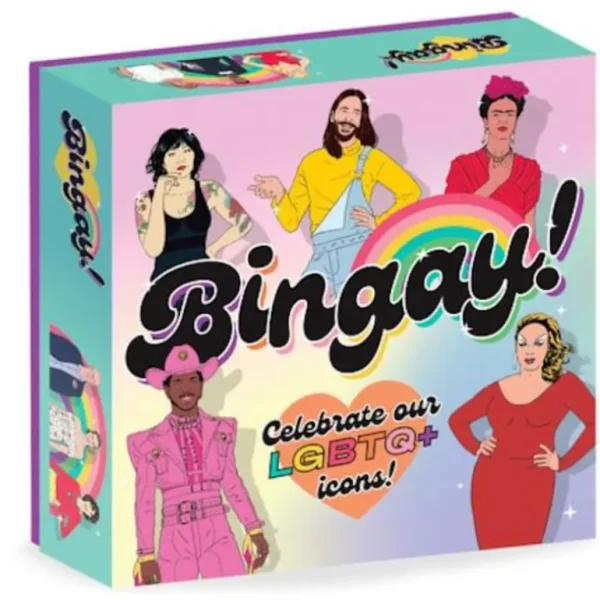 Bingay! LGBTQ+ Bingo by Phil Constantinesco - Little Painter Art | Exploring the Endless Possibilities of Art Flash Sale