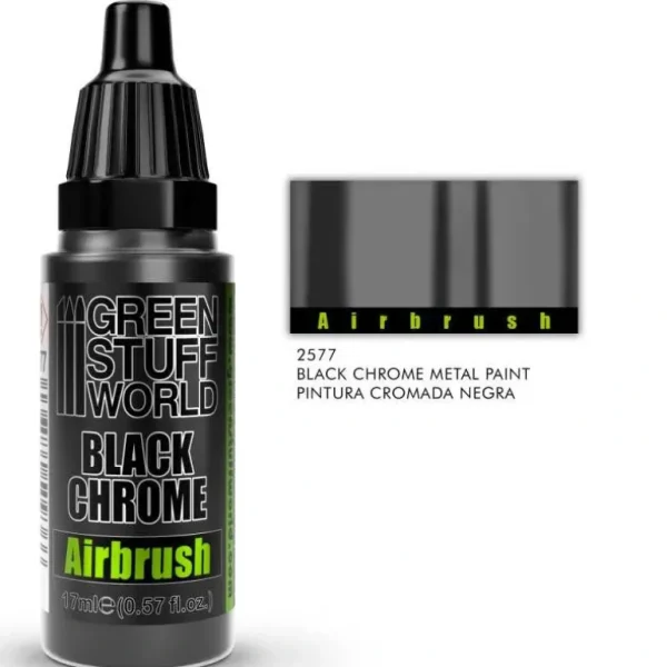 Black Chrome Paint - Airbrush - Little Painter Art | Exploring the Endless Possibilities of Art Store
